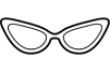 Cateye akiniai